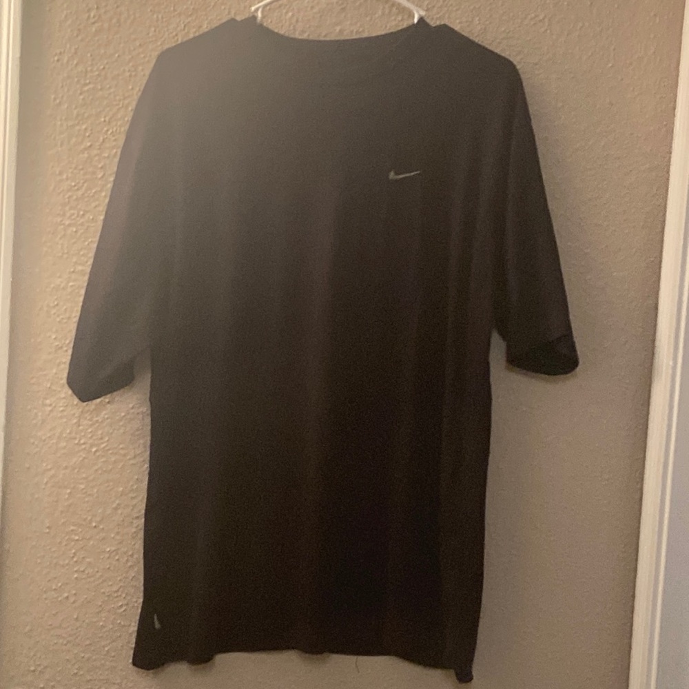 Black Dri-Fit Nike Activewear shirt, Size L